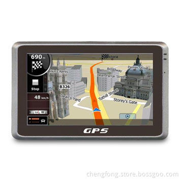 GPS with 4.3-inch Touchsrceen, Supports Bluetooth